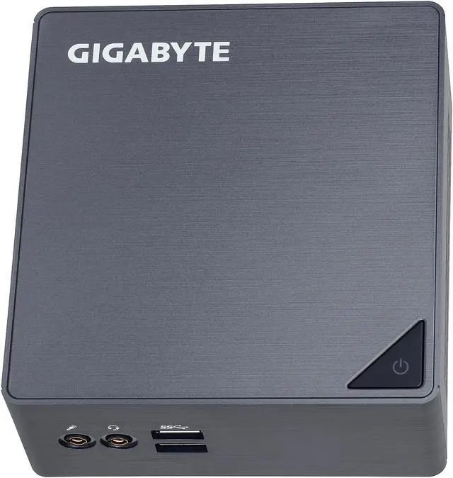 Alt view image 3 of 9 - GIGABYTE BRIX GB-BSi7H-6500 Gray BRIX / Ultra Compact PC kit