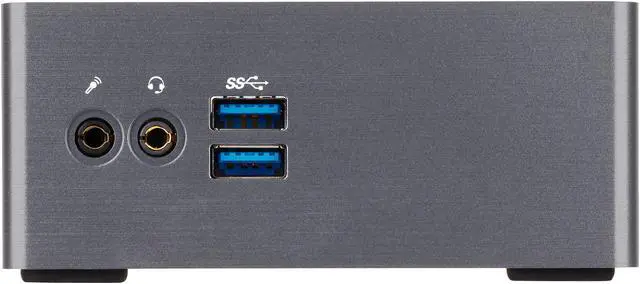 Alt view image 5 of 9 - GIGABYTE BRIX GB-BSi7H-6500 Gray BRIX / Ultra Compact PC kit
