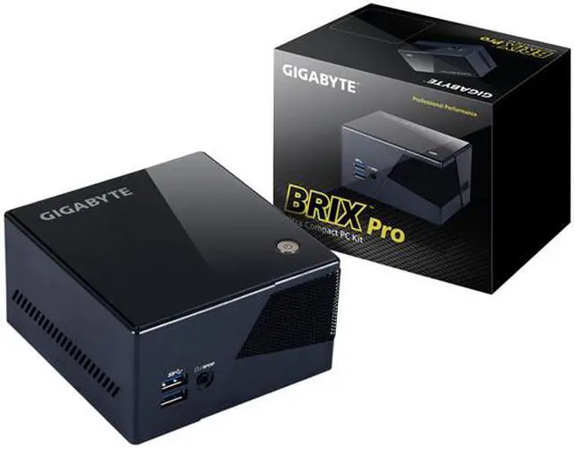 Alt view image 5 of 5 - Gigabyte BRIX GB-BXi7-5775, Intel 5th Gen Core i7 Processor, Iris Pro 6200 On-board Graphics, Supports 2.5" HDD x 1, mSATA SSD Slot x 1, Ultra Compact PC Design with 4k Resolution Output via HDMI