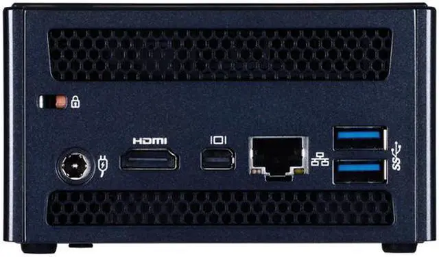 Alt view image 3 of 5 - Gigabyte BRIX GB-BXi7-5775, Intel 5th Gen Core i7 Processor, Iris Pro 6200 On-board Graphics, Supports 2.5" HDD x 1, mSATA SSD Slot x 1, Ultra Compact PC Design with 4k Resolution Output via HDMI