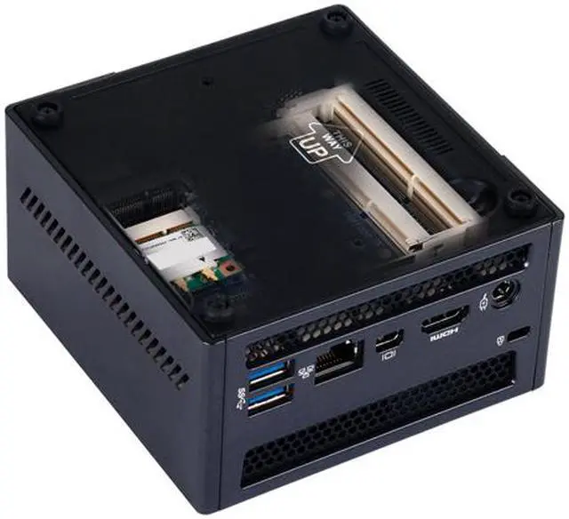 Alt view image 8 of 11 - GIGABYTE BRIX Pro GB-BXi5-4570R (rev. 1.0) Intel HM87 Black Ultra Compact PC kit