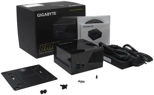 Alt view image 11 of 11 - GIGABYTE BRIX Pro GB-BXi5-4570R (rev. 1.0) Intel HM87 Black Ultra Compact PC kit