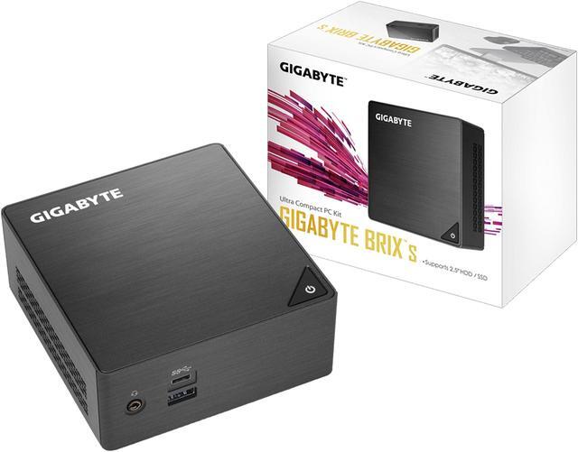 Alt view image 5 of 5 - GIGABYTE BRIX GB-BLCE-4105-BW Mini / Booksize Barebone System