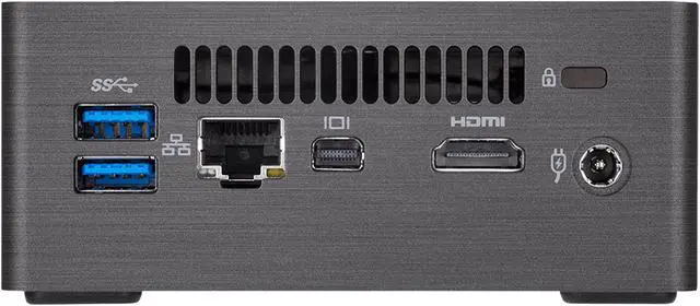 Alt view image 4 of 5 - GIGABYTE BRIX GB-BRi7H-8550-BW Mini / Booksize Barebone System