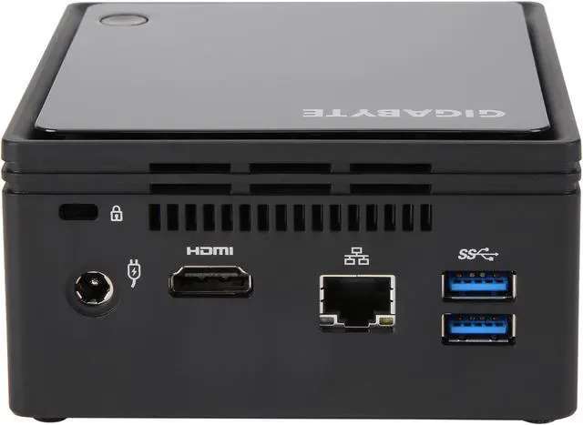 Alt view image 4 of 6 - GIGABYTE BRIX GB-BACE-3160 Mini / Booksize Barebone System