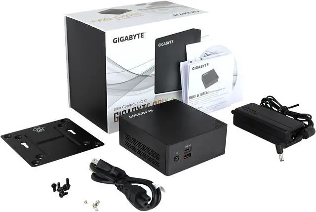 Alt view image 10 of 11 - GIGABYTE BRIX GB-BKI3HA-7100 Barebone Systems - Mini / Booksize