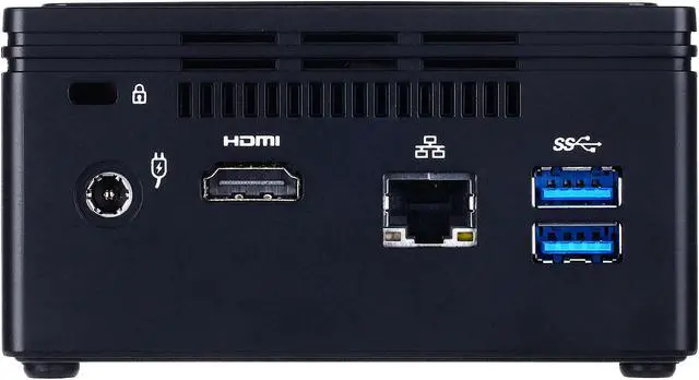 Alt view image 5 of 9 - GIGABYTE BRIX GB-BACE-3150-B1-BWUP Black Ultra Compact PC - Windows 10 Home (64-bit)
