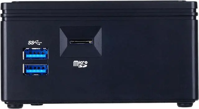 Alt view image 6 of 9 - GIGABYTE BRIX GB-BACE-3150-B1-BWUP Black Ultra Compact PC - Windows 10 Home (64-bit)