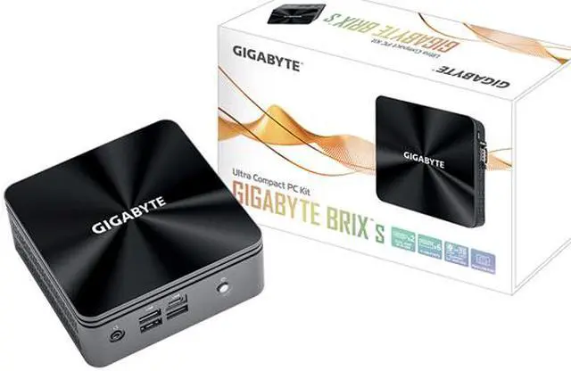 Alt view image 9 of 10 - GIGABYTE BRIX GB-BRI5H-10210 Mini / Booksize Barebone System