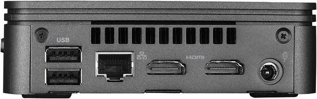 Alt view image 5 of 9 - GIGABYTE BRIX GB-BRI5-10210E-BWUS Mini / Booksize Barebone System