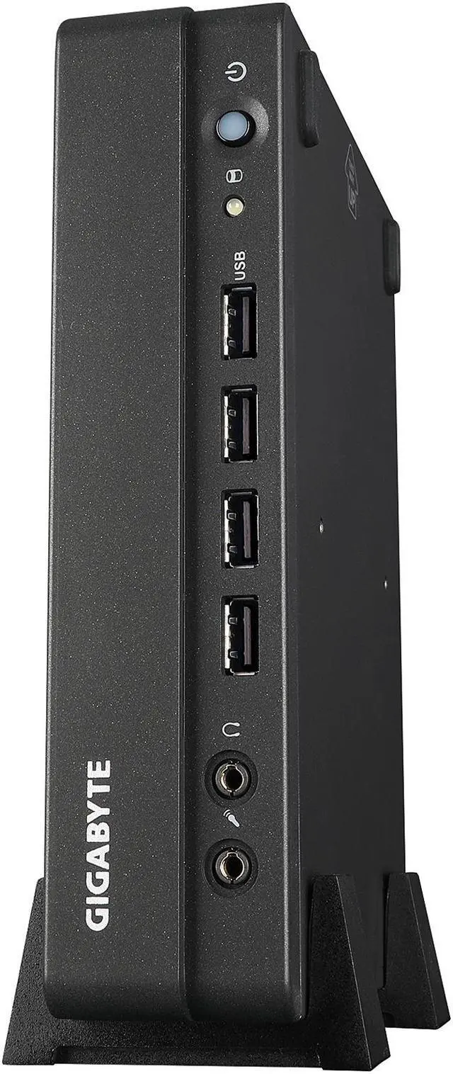 Alt view image 4 of 11 - GIGABYTE BRIX Ultra Compact Mini-PC GB-BSRE-1605 (AMD Ryzen V1605B / Integrated Radeon Vega 8 Graphics / Gigabit LAN / Bluetooth / WIFI / HDMI / USB 3.2