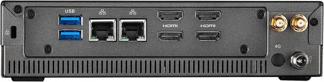 Alt view image 11 of 11 - GIGABYTE BRIX Ultra Compact Mini-PC GB-BSRE-1605 (AMD Ryzen V1605B / Integrated Radeon Vega 8 Graphics / Gigabit LAN / Bluetooth / WIFI / HDMI / USB 3.2