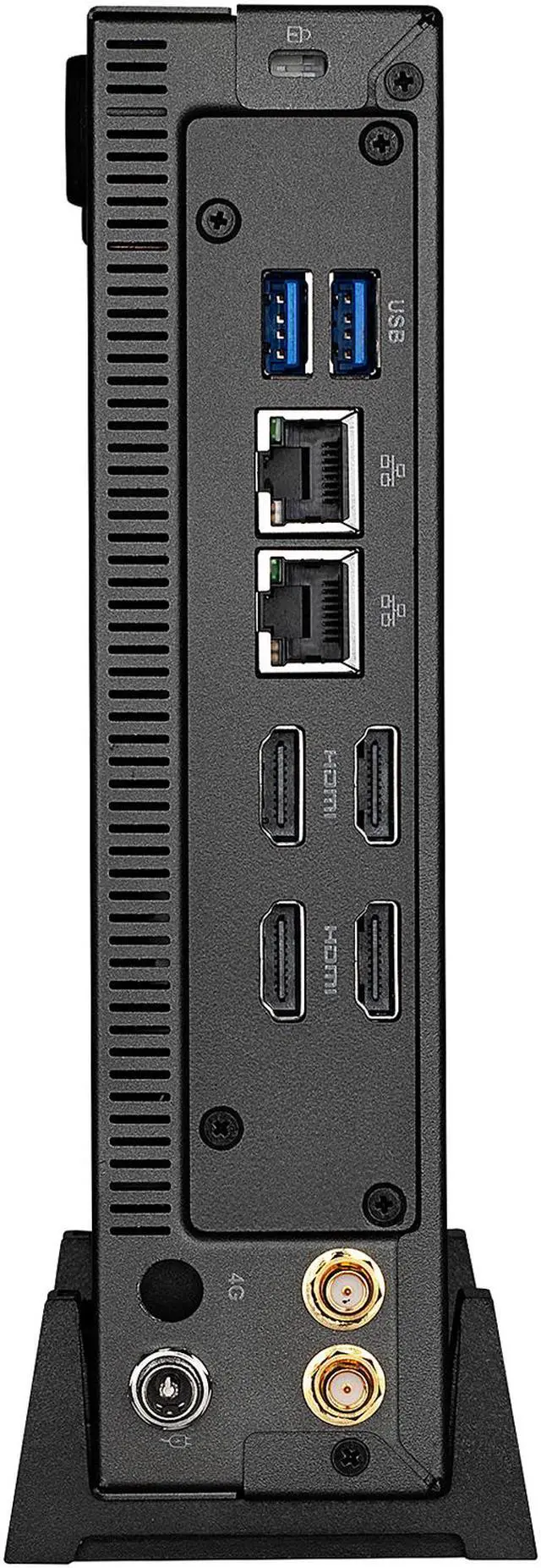 Alt view image 6 of 11 - GIGABYTE BRIX Ultra Compact Mini-PC GB-BSRE-1605 (AMD Ryzen V1605B / Integrated Radeon Vega 8 Graphics / Gigabit LAN / Bluetooth / WIFI / HDMI / USB 3.2