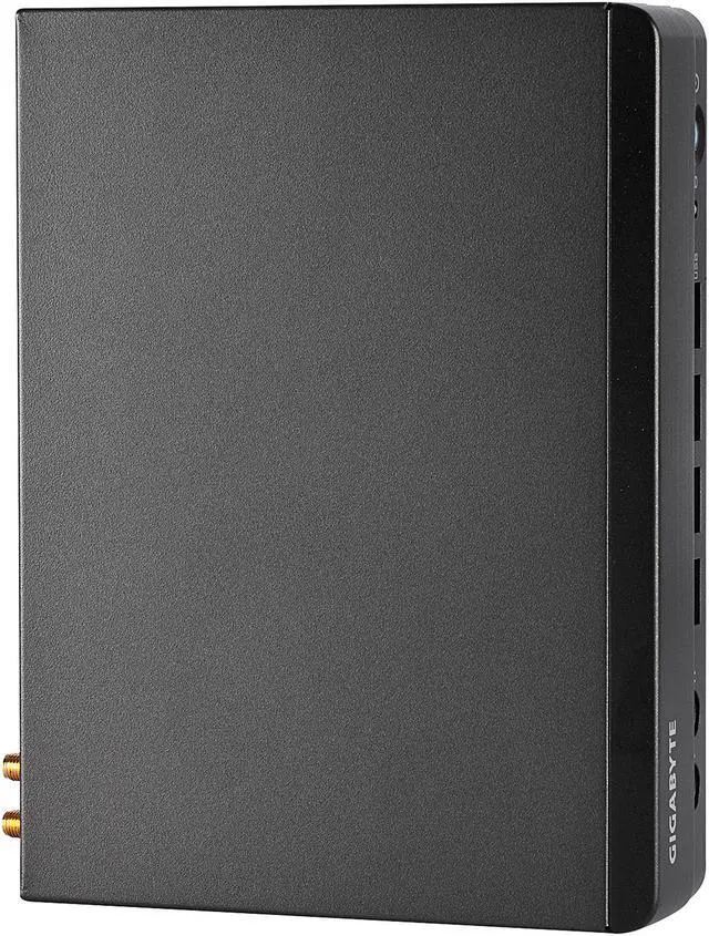 Alt view image 5 of 11 - GIGABYTE BRIX Ultra Compact Mini-PC GB-BSRE-1605 (AMD Ryzen V1605B / Integrated Radeon Vega 8 Graphics / Gigabit LAN / Bluetooth / WIFI / HDMI / USB 3.2