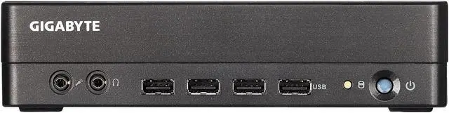 Alt view image 7 of 9 - GIGABYTE Ultra Compact PC Kit GB-BSRE-1505 - AMD Ryzen R1505G / Integrated Radeon Vega 3 Graphics / Gigabit LAN / Bluetooth / WIFI / HDMI  / USB 3.2