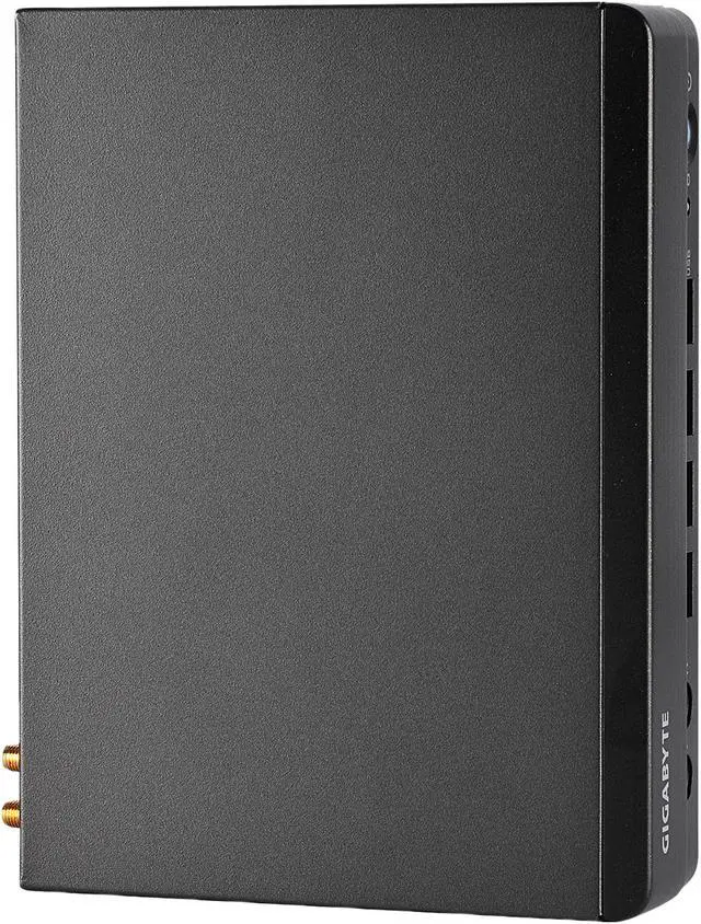 Alt view image 4 of 9 - GIGABYTE Ultra Compact PC Kit GB-BSRE-1505 - AMD Ryzen R1505G / Integrated Radeon Vega 3 Graphics / Gigabit LAN / Bluetooth / WIFI / HDMI  / USB 3.2