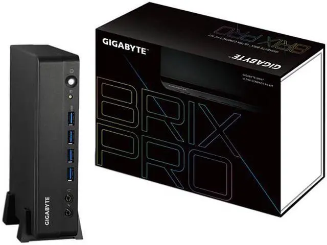 Alt view image 5 of 5 - GIGABYTE BRIX PRO GB-BSi5-1135G7-BWUS Black Mini-PC Barebone, 11th Gen Intel Core i5-1135G7 processor, Intel Iris Xe Graphic, M.2 for SSD - Memory and Storage Sold Separately