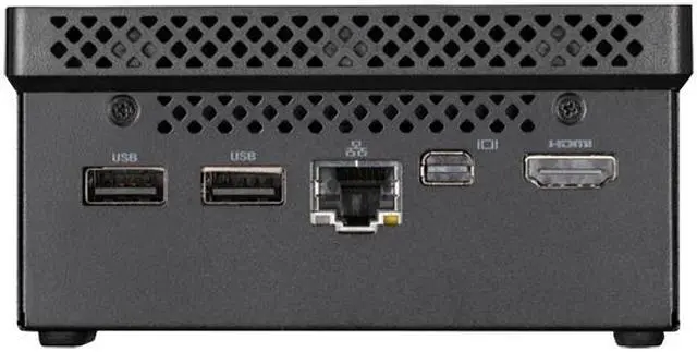 Alt view image 6 of 8 - GIGABYTE GB-BMCE-5105 Compact Mini / Booksize Barebone System DDR4 2933