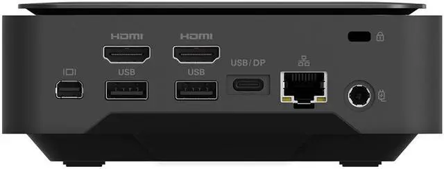 Alt view image 2 of 5 - GIGABYTE Brix Extreme GB-BEi7H-1260-BWUS Black Mini-PC Barebone, 12th Gen Intel Core i7-1260P processor, Intel Iris Xe Graphic, M.2 + SATA for SSD, Tall Version - Memory and Storage Sold Separately