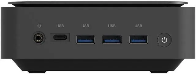 Alt view image 3 of 5 - GIGABYTE Brix Extreme GB-BEi7H-1260-BWUS Black Mini-PC Barebone, 12th Gen Intel Core i7-1260P processor, Intel Iris Xe Graphic, M.2 + SATA for SSD, Tall Version - Memory and Storage Sold Separately