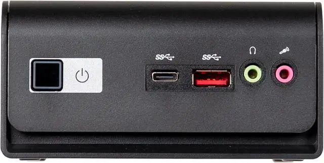Alt view image 3 of 6 - GIGABYTE GB-BTIP-N250 Black Ultra Compact Mini PC, Intel Processors N250, 4C, up to 3.8 GHz,  1 x 262Pin SO-DIMM DDR5 4800