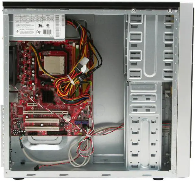 Alt view image 7 of 14 - MSI MBOX K9N6SGM-V AMD Socket AM2 NVIDIA GeForce 6100 /nForce 405 chipset Barebone