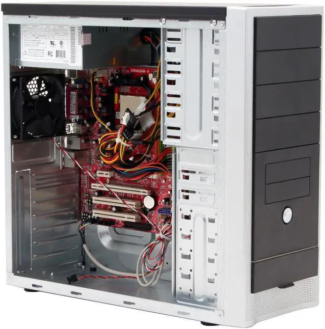 Alt view image 8 of 14 - MSI MBOX K9N6SGM-V AMD Socket AM2 NVIDIA GeForce 6100 /nForce 405 chipset Barebone