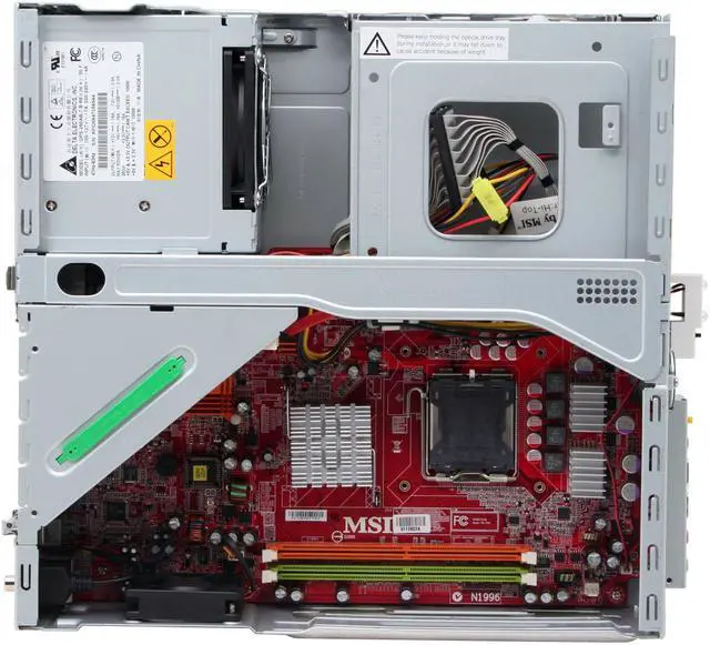 Alt view image 6 of 15 - MSI Hetis 945-E Black Intel Socket T(LGA775) Intel 945GZ Barebone