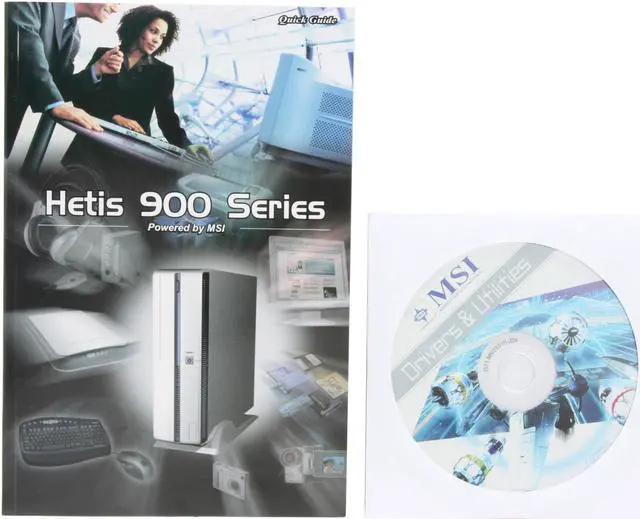 Alt view image 8 of 11 - MSI Hetis 900 Black Intel Socket T(LGA775) VIA P4M900 Barebone
