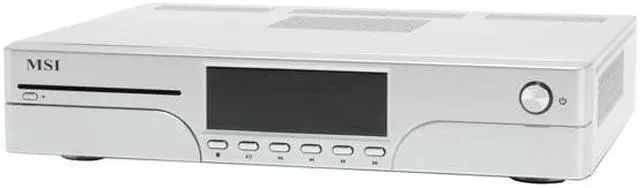 Alt view image 3 of 13 - MSI Media Live AMD Socket AM2 NVIDIA GeForce 6150LE 4 x 240Pin GeForce 6150LE Silver Media Center