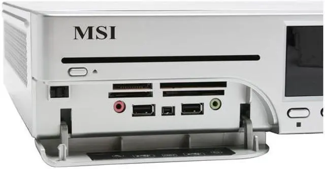 Alt view image 4 of 13 - MSI Media Live AMD Socket AM2 NVIDIA GeForce 6150LE 4 x 240Pin GeForce 6150LE Silver Media Center