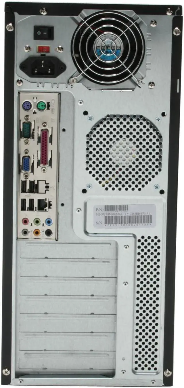 Alt view image 6 of 15 - MSI MBOX P4M900M2-L Intel Socket T(LGA775) VIA P4M900 Barebone