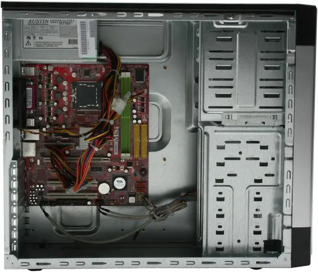 Alt view image 8 of 15 - MSI MBOX P4M900M2-L Intel Socket T(LGA775) VIA P4M900 Barebone