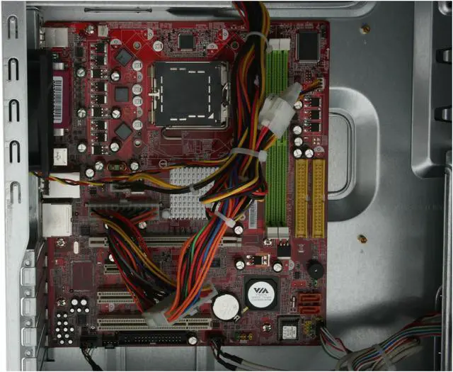 Alt view image 9 of 15 - MSI MBOX P4M900M2-L Intel Socket T(LGA775) VIA P4M900 Barebone