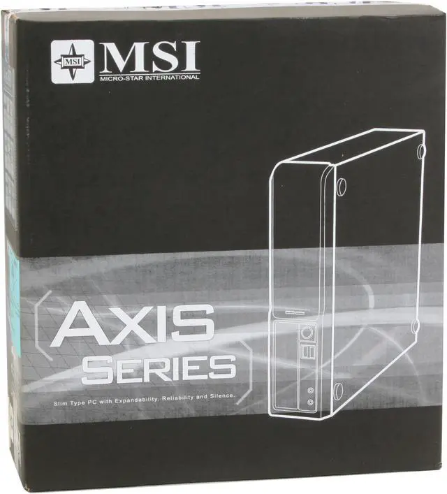 Alt view image 15 of 15 - MSI Axis 690 AMD Socket AM2 AMD RS690 1 x HDMI Barebone