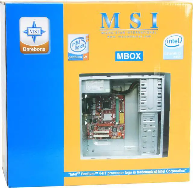 Alt view image 17 of 17 - MSI MBOX P6NGM-L Intel Socket T(LGA775) NVIDIA GeForce 7050 / nForce 610i Barebone