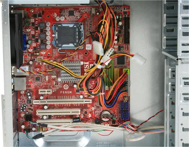 Alt view image 10 of 17 - MSI MBOX P6NGM-L Intel Socket T(LGA775) NVIDIA GeForce 7050 / nForce 610i Barebone