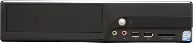 Alt view image 2 of 10 - MSI Wind Nettop 100 Intel 945GC Mini / Booksize Barebone System