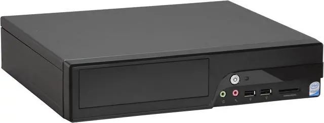 Alt view image 3 of 10 - MSI Wind Nettop 100 Intel 945GC Mini / Booksize Barebone System