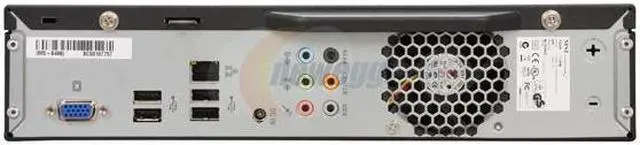 Alt view image 5 of 10 - MSI Wind Nettop 100 Intel 945GC Mini / Booksize Barebone System
