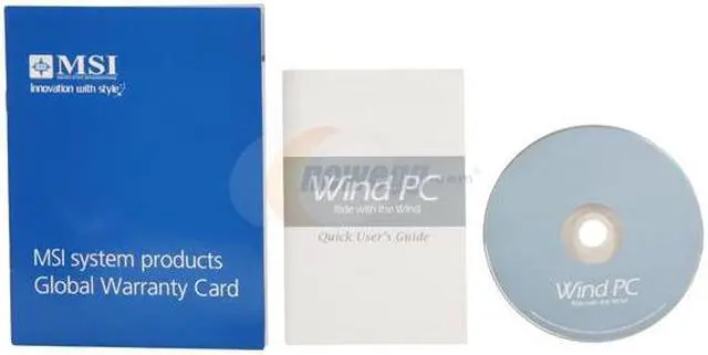Alt view image 9 of 10 - MSI Wind Nettop 100 Intel 945GC Mini / Booksize Barebone System