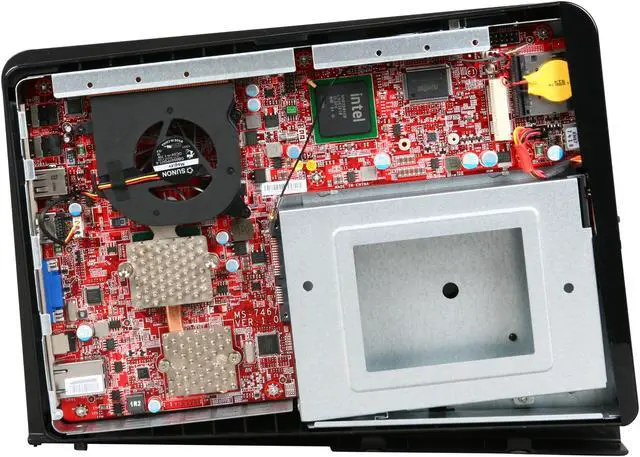 Alt view image 6 of 9 - MSI 6667BB-004US Intel 945GC 1 x HDMI Nettop Barebone without ODD Drive Bay