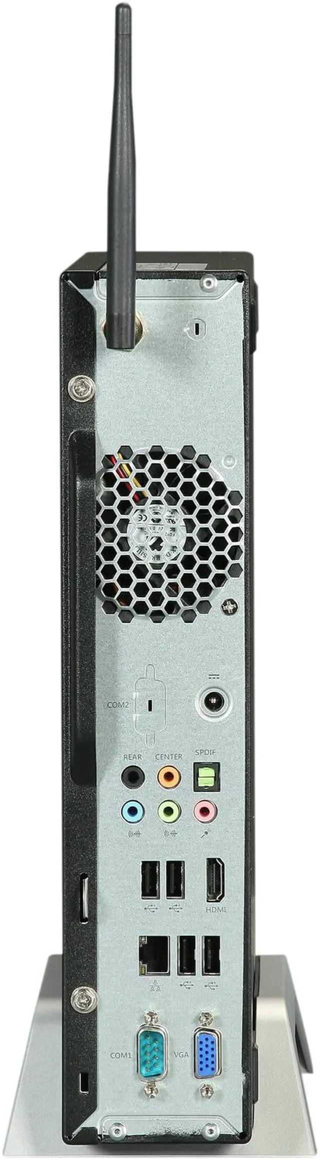 Alt view image 5 of 10 - MSI B032-001BUS Intel NM10 Black Barebone