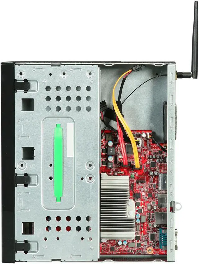 Alt view image 7 of 10 - MSI B032-001BUS Intel NM10 Black Barebone