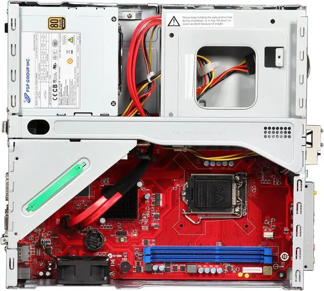 Alt view image 7 of 9 - MSI Hetis H81 Intel Socket LGA1150 Intel H81 1 x HDMI Barebone