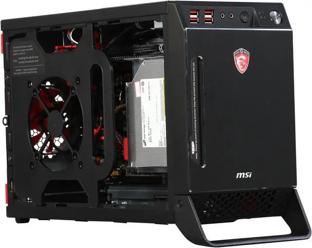 Alt view image 8 of 9 - MSI Nightblade Z97-016BUS (936-B07911-016) Intel Core i7 / i5 / i3 / Pentium (LGA1150) Intel Socket LGA1150 Intel Z97 2 x HDMI Barebone