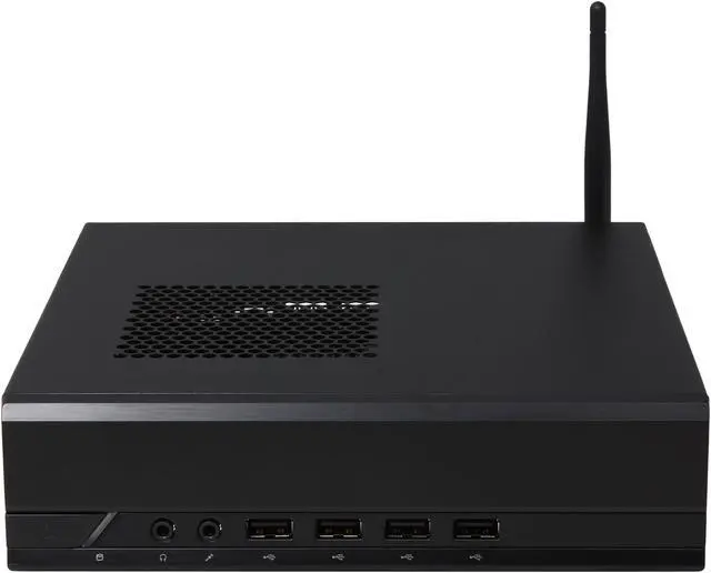 Alt view image 2 of 12 - MSI ProBox23-006BUS (936-B08311-006) Intel Socket LGA1150 Intel H81 Black Mini / Booksize Barebone System