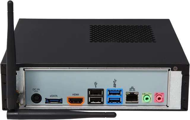 Alt view image 4 of 12 - MSI ProBox23-006BUS (936-B08311-006) Intel Socket LGA1150 Intel H81 Black Mini / Booksize Barebone System