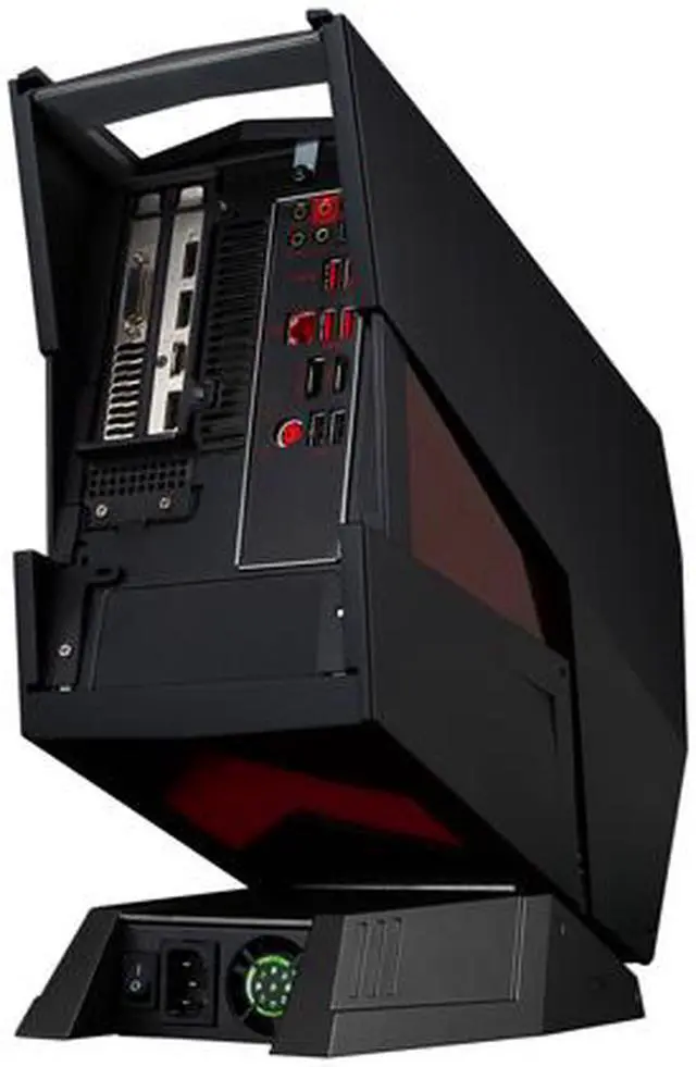 Alt view image 8 of 10 - MSI Aegis Black / Red Barebone - Aegis-001BUS