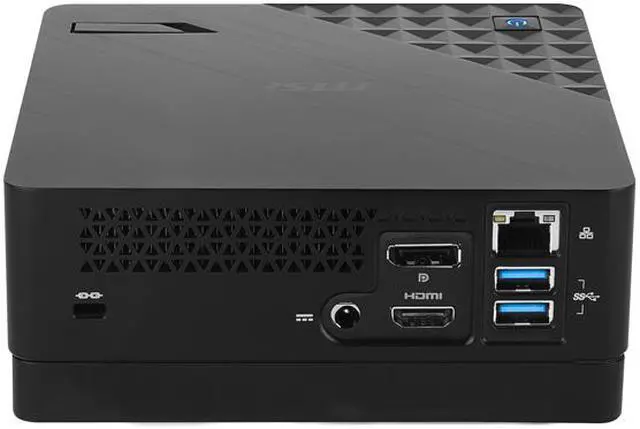 Alt view image 6 of 7 - MSI Cubi 2 Plus-004BUS Intel H110 Black Barebone Systems - Mini / Booksize
